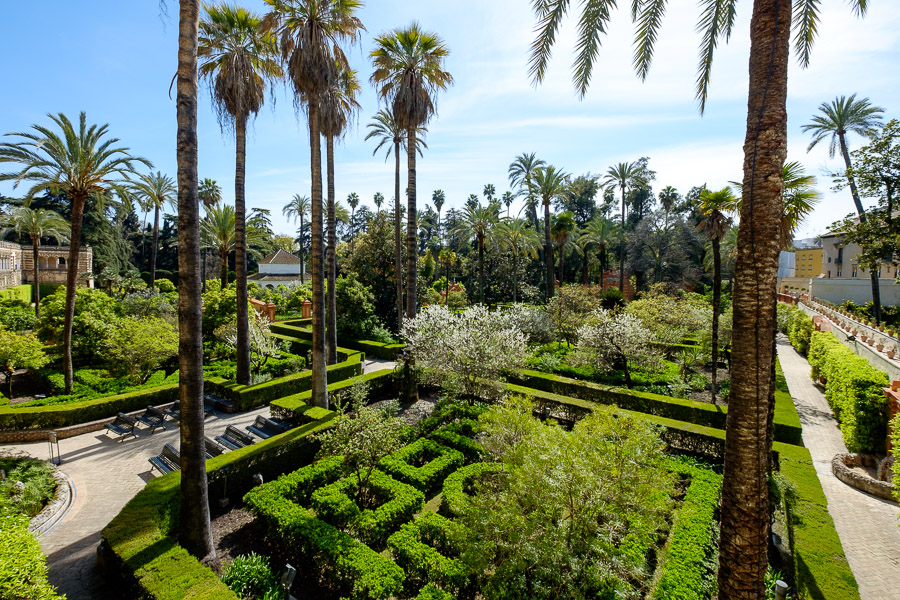 Alcázar of Seville (water gardens location in Game of Thrones)