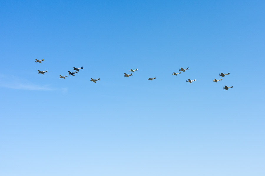 Duxford Flying Legends 2013 - 20+ formation