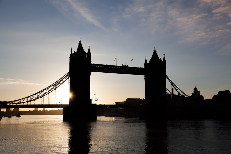 Tower bridge in the morning